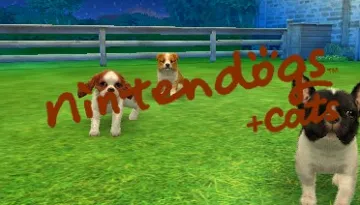 Nintendogs   Cats - French Bulldog & New Friends (Japan) (Rev 2) screen shot title